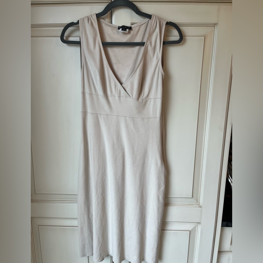 Bebe Y2K dress size 8. “Suede-like” soft material.